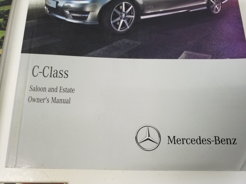 MERCEDES-BENZ C-Class W204/S204/C204 (2004-2015) Manual Service Book ...