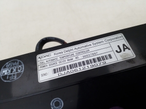 Chevrolet Epica (2006–2012) Heater control panel 96637897 - 2