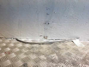 Rear bumper chrome trim - A2048851521