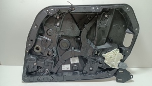 Front door window regulator and its parts