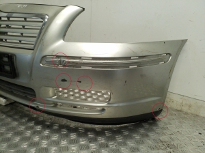 TOYOTA Avensis T25 (2003–2008) Priekšējais bamperis 52119-05160 - 5
