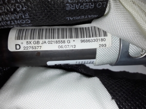Peugeot 508 (2010–2017) Katuse turvapadi 9686330180 - 3