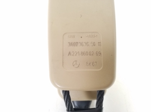 Mercedes Benz S-Class 221 (2005–2013) Tagaistme turvavöö lukk A2218600269 - 2