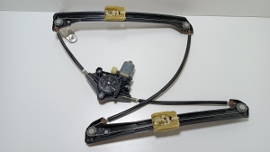 Front door window regulator and its parts