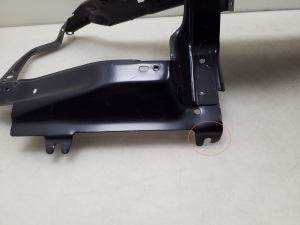 FIAT Doblo (2001–2010) Radiator support and its parts 51934352 - 4