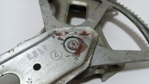 TOYOTA Prius W30/35 (2009–2015) Aizmugurējo sānu durvju logu pacēlājs un tā detaļas - 5