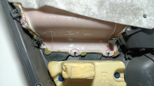 TOYOTA Prius W30/35 (2009–2015) Rear side door panel and its parts - 7