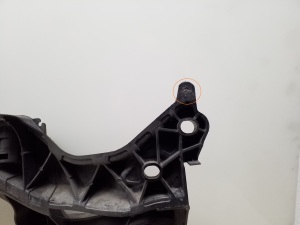 RENAULT Kangoo (2008–2020) Radiator support and its parts 8200393685 - 3