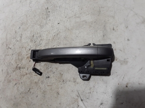 Rear side door exterior handle and its parts