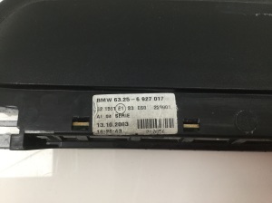 BMW 5 SERIES E60 (2003–2010) Additional stop light 63256927017 - 2