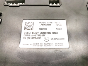 Tesla Model S S (2012–2026) Komfortsteuergerät 1010907-00-G - 2