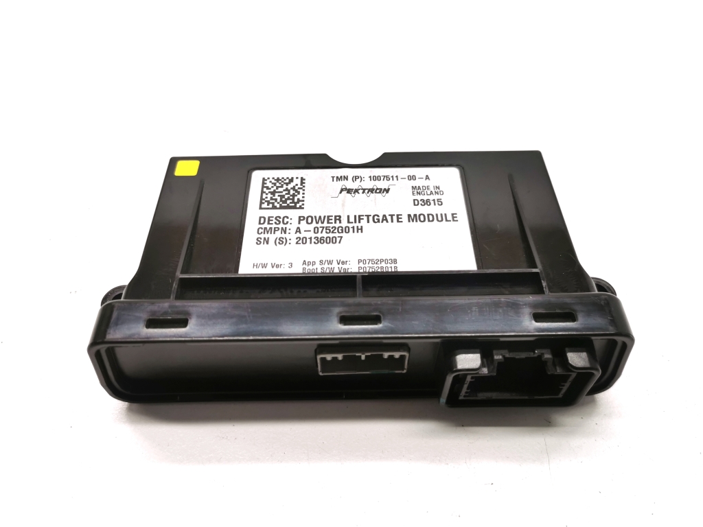 Tesla Model S S (2012–2026) Trunk lid control module 1007511-00-A Tesla Model S S (2012–2026) Trunk lid control module 1007511-00-A