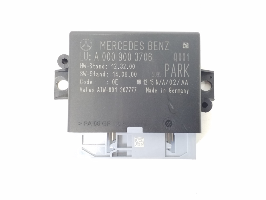 MERCEDES-BENZ E-Class W212/S212/C207/A207 (2009-2016) Parkavimo daviklių (parktronikų) valdymo blokas A0009003706 22015158