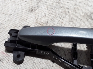 VOLVO V40 (2012–2019) Rear side door exterior handle and its parts - 2