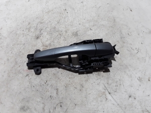 Rear side door exterior handle and its parts
