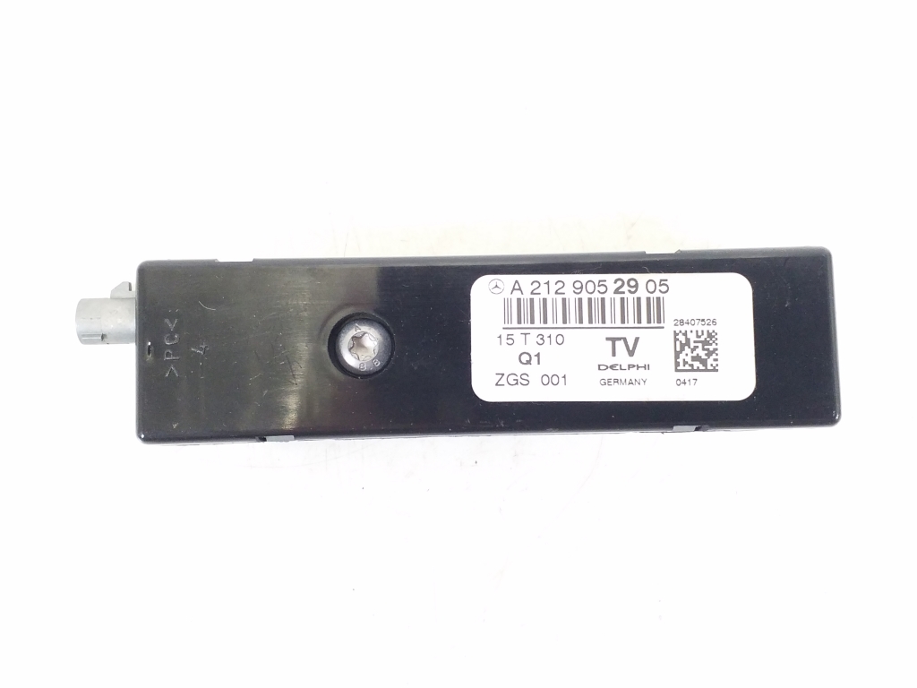 Mercedes Benz E-Class W212 (2009–2015) Antenna amplifier A2129052905 Mercedes Benz E-Class W212 (2009–2015) Antenna amplifier A2129052905