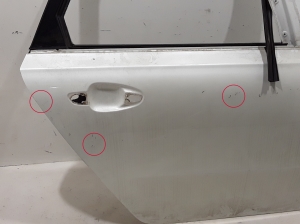 Peugeot 508 (2010–2017) Rear side doors 9008Y0 - 2