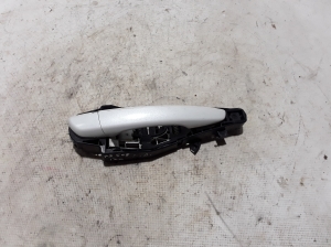 Rear side door exterior handle and its parts