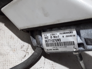 Peugeot 508 (2010–2017) Side mirror and its parts 96771876N9 - 5