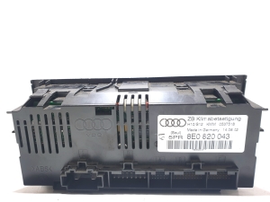 AUDI A4 B6 (2000–2005) Heater control panel 8E0 820 043 - 2