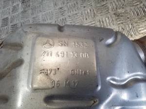 Mercedes Benz E-Class W211 (2002–2009) Muffler - 2