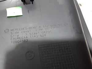 Mercedes Benz CLA-Class W117 (2013–2019) Salona paneļa cita detaļa A1176800189 - 2