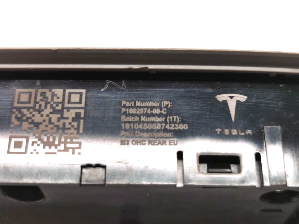 TESLA Model 3 1 generation (2017-2024) Interiörbelysning 1092574-00-C 21193625