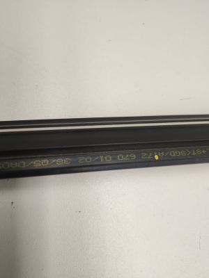 Mercedes Benz SLK-Class 172 (2011–2026) Rear quarter window outer molding A1726700238 - 3