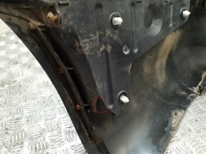 Seat Exeo (2008–2013) Tagumine kaitseraud 3R0807421A - 6