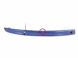 BMW 1 SERIES E81 (2007–2012) Zierleiste für die Frontstoßstange 51117182372 - 2