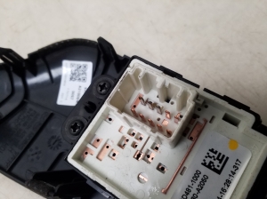 Kia ceed (2012–2018) Mirror control switch 93530A2050 - 2