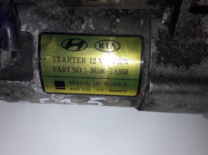 Kia Sportage (2016–2021) Starter 361002A950 - 3