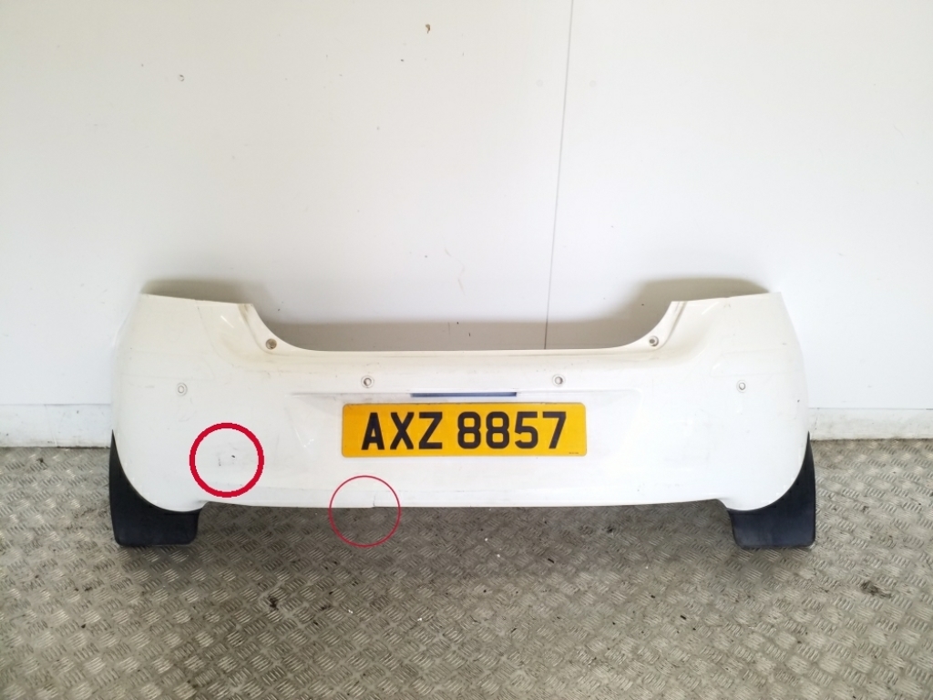 TOYOTA Yaris (2005–2011) Aizmugurējais bamperis 52159-0D230 TOYOTA Yaris (2005–2011) Aizmugurējais bamperis 52159-0D230