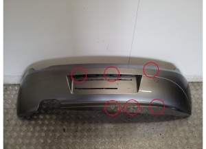 BMW Z4 E85 (2002–2008) Rear bumper 51127016068 - 8