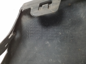 Opel Astra J (2009–2017) Heckstoßstangen Unterspoiler 13425501 - 3