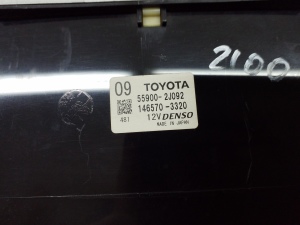 TOYOTA Previa (2000–2006) Heater control panel 559002J092 - 2