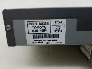 TOYOTA Previa (2000–2006) Audio, Video, Navigation 0866200880 - 3