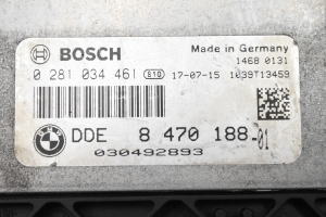 BMW 3 SERIES F30 (2011–2018) Motorsteuergerät 8470188 - 3