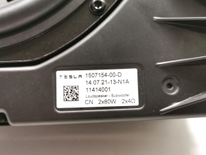 Tesla Model Y Y (2020–2026) Lautsprecher 1507154-00-D - 2