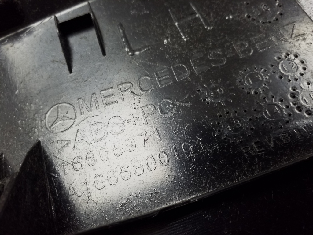 MERCEDES-BENZ M-Class W166 (2011-2015) Жабка A1666800191 24979794