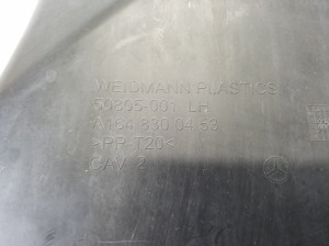 Mercedes Benz GL-Class 164 (2006–2012) Luftansaugschlauch A1648300740 - 4