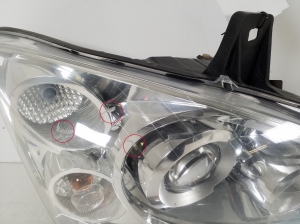  Headlamp and its components 