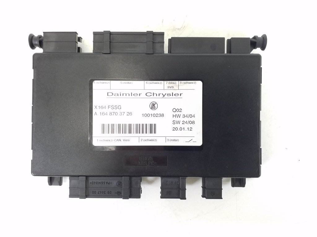 MERCEDES-BENZ GL-Class X164 (2006-2012) Other Control Units A1648703726 22017420