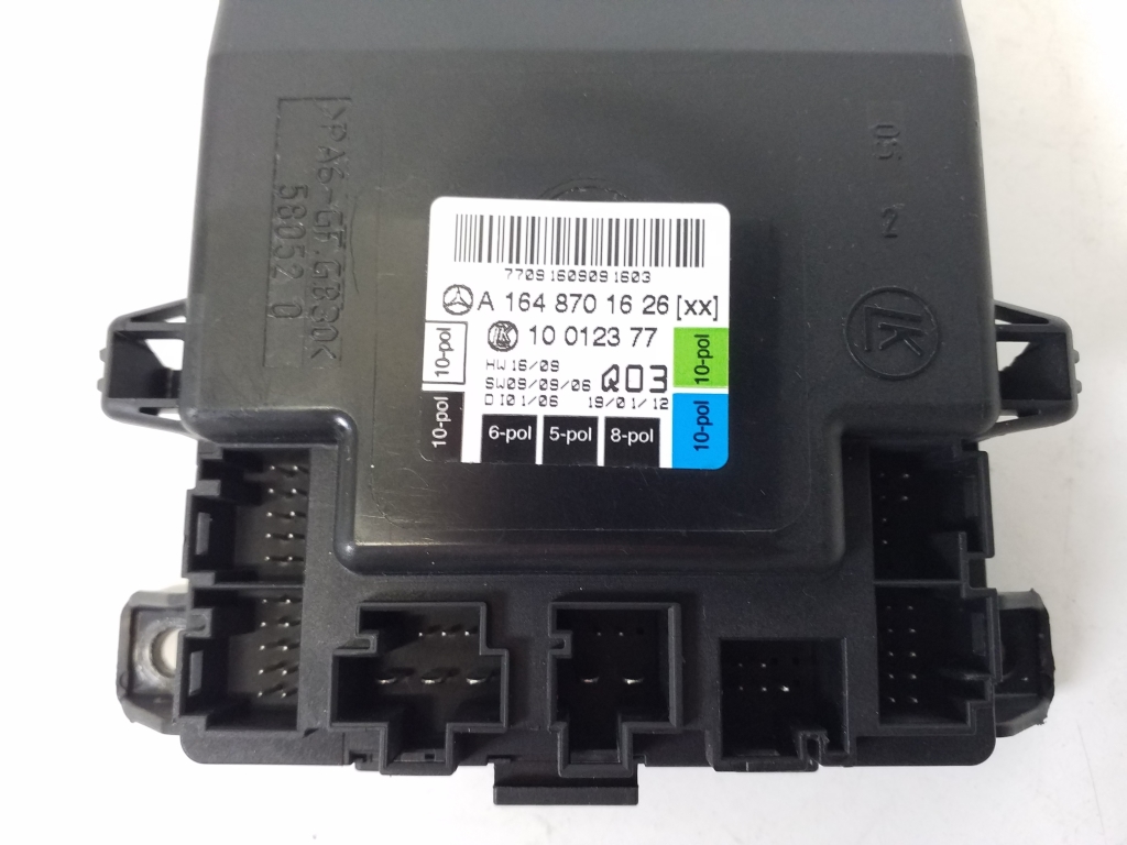 MERCEDES-BENZ GL-Class X164 (2006-2012) Front Right Door Control Unit A1648701626 22017242