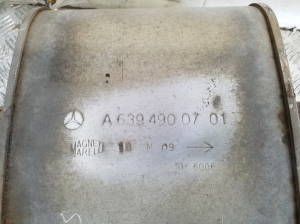 Mercedes Benz Vito W639 (2003–2014) Klusinātājs A6394900701 - 3