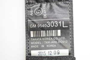 Opel Mokka (2012–2020) Sicherheitsgurt hinten 95403031 - 3