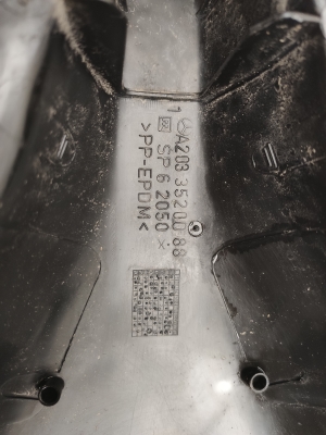 Mercedes Benz SLK-Class 172 (2011–2026) Hinterachse sonstiges Teil A2033520088 - 3
