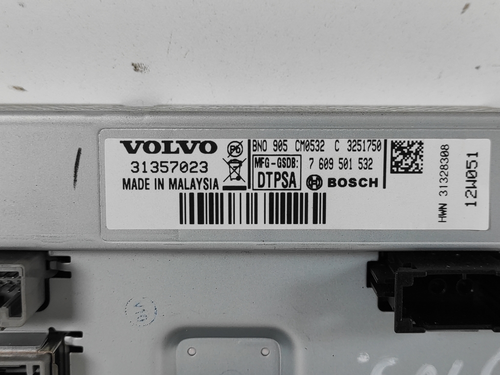 VOLVO V60 1 generation (2010-2020) Navigation Display 31357023 20611651