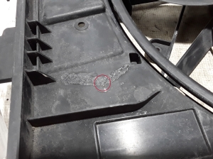 BMW X3 F25 (2010–2017) Dzesēšanas ventilators un tā daļas 7560877 - 3