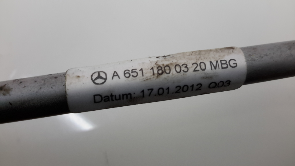 MERCEDES-BENZ C-Class W204/S204/C204 (2004-2015) Other tubes A6511800320 20972055